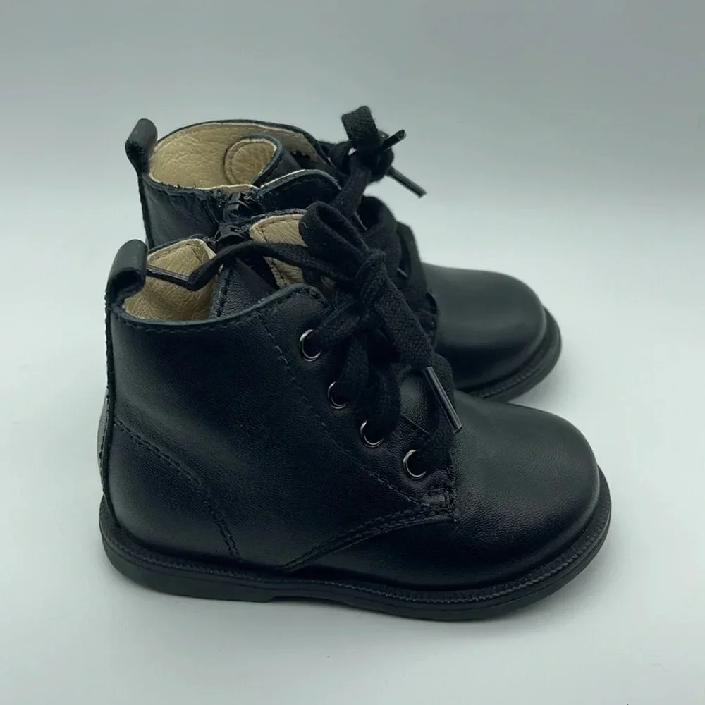 NATURINO/FALCOTTO Robin Leather Ankle Boot, NIB